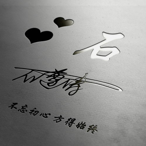 微信头像姓氏头像,十几款特效艺术签名头像,用你的名字制作