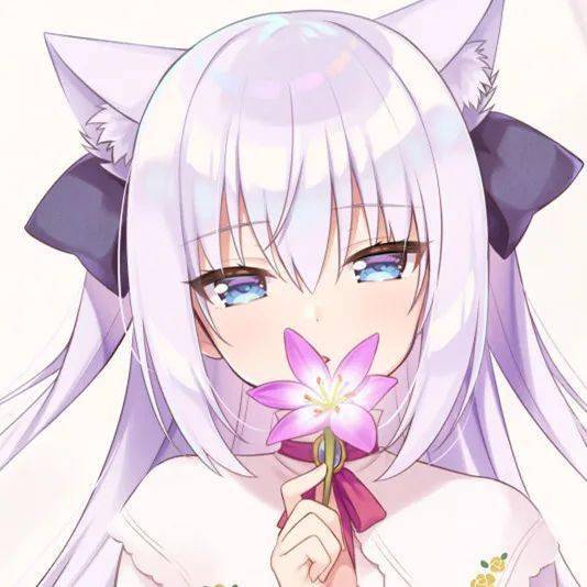 二次元少女头像,装睡的人叫不醒,想走的人留不住