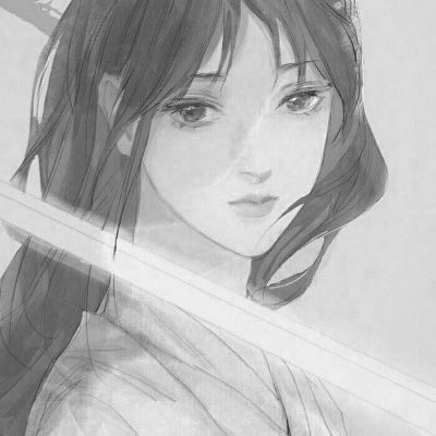 女生头像看不见古风