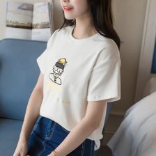 卡通纯棉女装t
