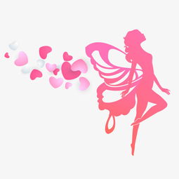 矢量女生节蝴蝶翅膀女孩素材图片免费下载高清节日素材psd千库网图片编号7181682