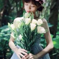 女生头像闺蜜款婚纱