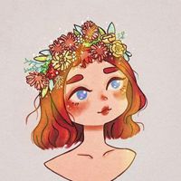 手绘头像女生定制黑白