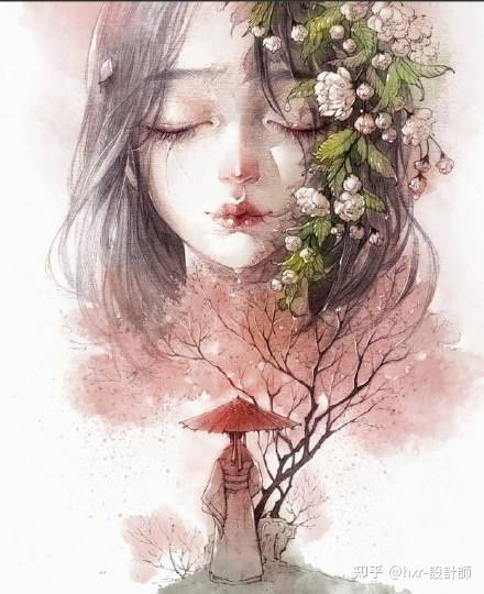 古戈力插画作品分享狐狸娶亲封面插画师塑造古风插画艺术经典