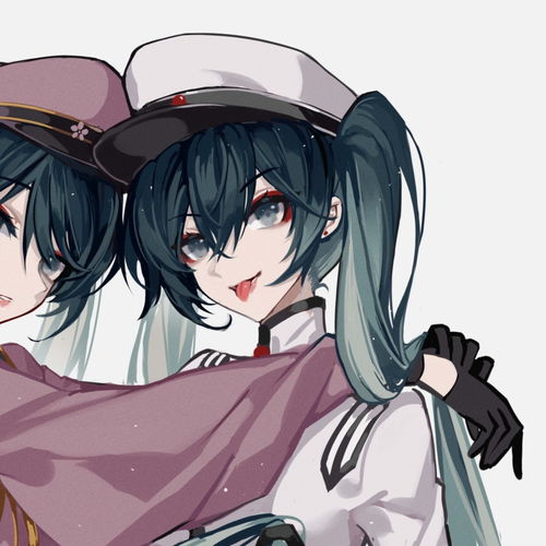 初音未来同人动漫头像总会有一个人的出现,让你觉得人间值得