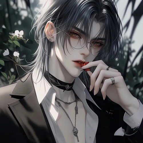 斯文败类禁欲系男生头像动漫