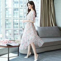 遇见那一抹蓝新衣美不过夏,日常穿搭仙气萦绕,衬托十足女人味