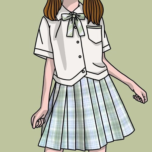 jk少女卡通动漫头像