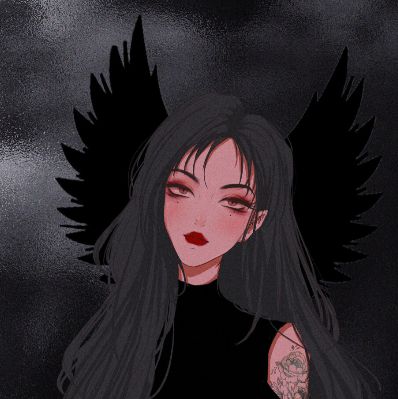 女生高清动漫ins头像高冷系黑暗系丧系酷的霸气超拽冷酷图片