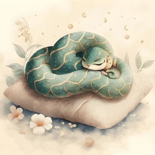 可爱水彩画十二生肖头像