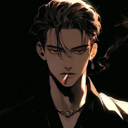 斯文败类禁欲系男生头像动漫