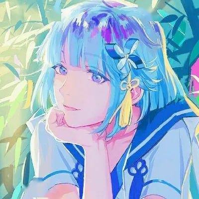 女生头像好看的古风插画女头像