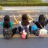 古风闺蜜头像四人各一张微信头像图片大全