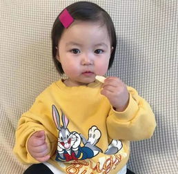 女生头像搞怪萌娃头像