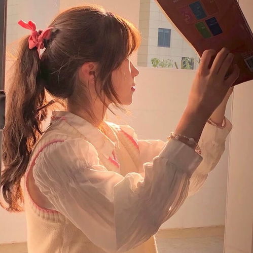 这组侧脸女生头像美翻了