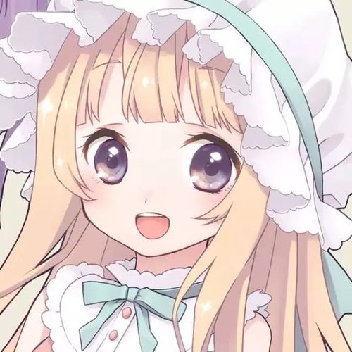 牛仔服女孩卡通头像牛仔服