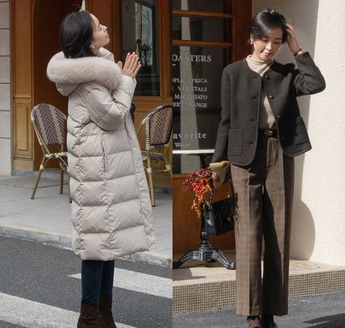 40岁女人穿衣要有品质,学会这些大衣羽绒服的搭配穿法,真气质