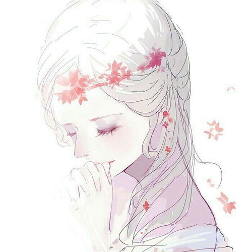 分享一些好看的女生插画手绘类头像