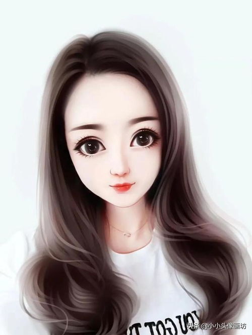 你的头像该换了,芭比娃娃大眼睛漫画头像,好看又减龄