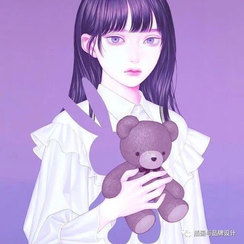 超惊艳的手工画的绝美少女们,画风清新,无不在演绎着静谧温婉的美