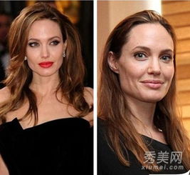 15大女星素颜照曝光卸妆前后两个模样