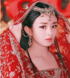 刘亦菲赵丽颖鞠婧祎杨幂杨颖迪丽热巴,女星掀起盖头谁最仙气飘飘