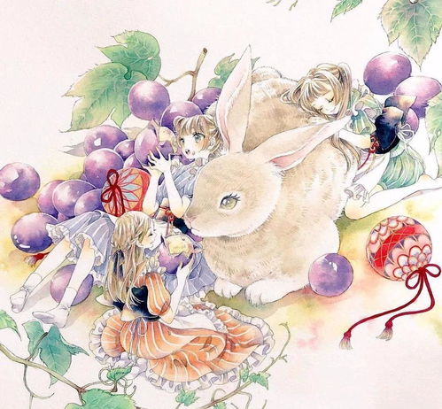 二次元少女水彩插画我爱了马上去画必须来收啊清新氧气系神仙临摹模板