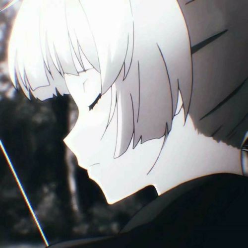 动漫女头暗黑微丧动漫女生头像