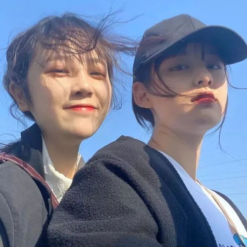 闺蜜头像真人清新可爱女生闺蜜头像