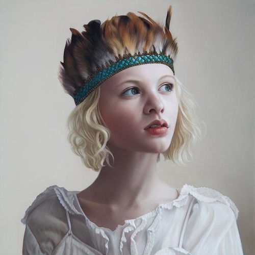 人美,画更美当代英国美女画家,安塞尔的作品赏析肖像奥运网易订阅