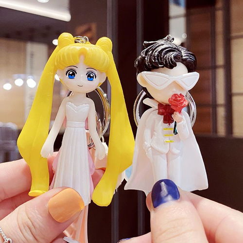 少女心钥匙扣女款可爱学生情侣钥匙圈卡通女孩韩版网红小挂饰礼品