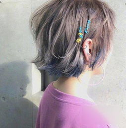 2019胖女生短发发型图片,显瘦又时尚