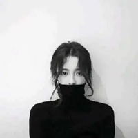 用毛衣蒙脸的韩系头像白色毛衣遮脸女生头像