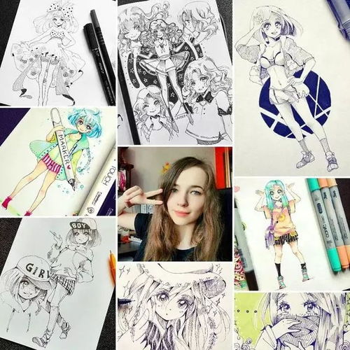 唯美清新少女插画,收藏一篇就够