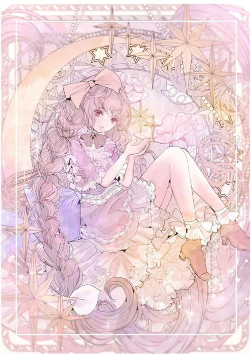 微信头像幻想少女风动漫女生头像壁纸真的被这个画风美到了