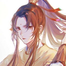 高清手绘男生古风高冷头像
