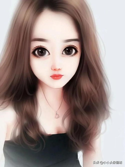 你的头像该换了,最美女生芭比娃娃真人漫画头像,减龄又好看