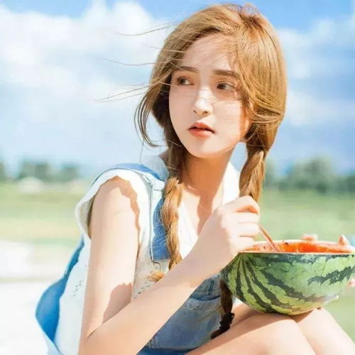唯美清新女生头像,金子的确是光芒四射的