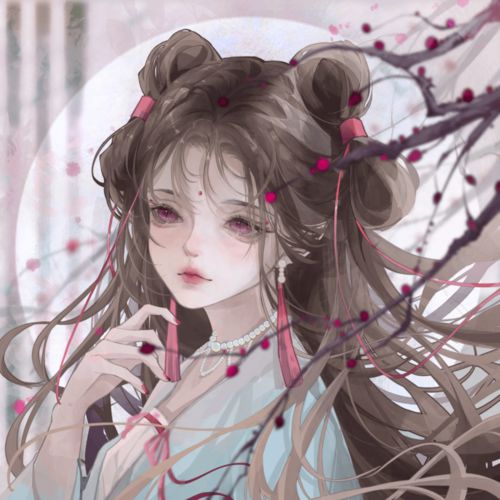 动漫女生头像精美绝伦的古风女生头像