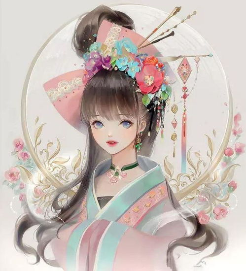 仙气逼人,通透唯美莫非这位韩国神仙画手画的是小仙女
