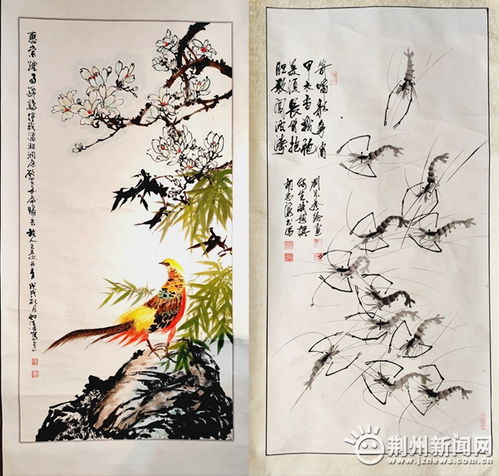以特殊形式欢度女神节荆州女子书画作品展开展