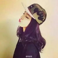 头像女生戴帽子乖巧可爱小清新可爱戴帽子的女头