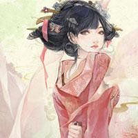 素描头像女生唯美彩色微信头像图片大全