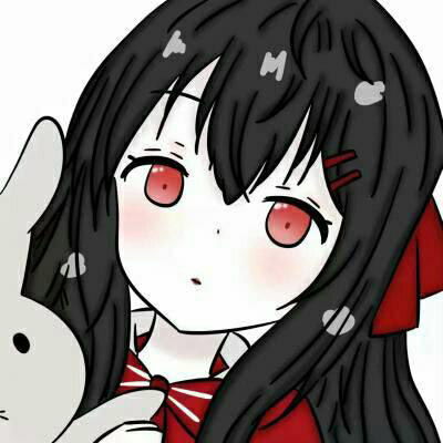 动漫异瞳少女头像红眼睛病女头像好看但不恐怖