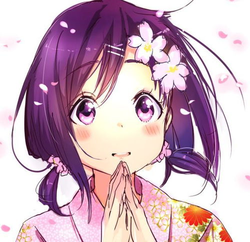 气质美女卡通头像可爱