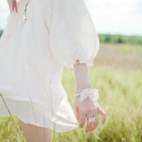 女生头像侧身唯美