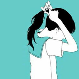 求一些女生动漫孤独背影背影的图,谢谢