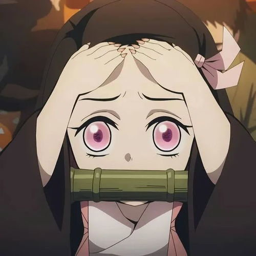 动漫女头鬼灭之刃灶门祢豆子无水印女生头像