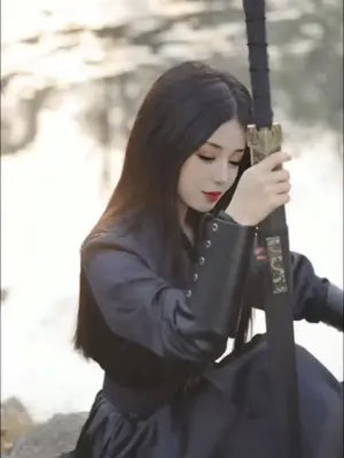 美女卖萌慢镜头清纯妹子气质美女古风美女特效拍摄