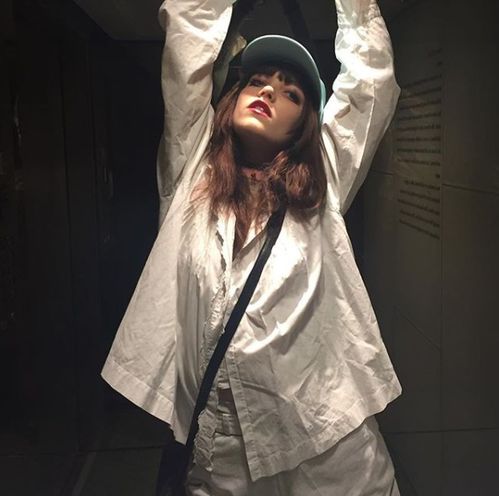 美版小松菜奈,厌世颜小仙女,私底下却是沉迷丧文化的病娇宅